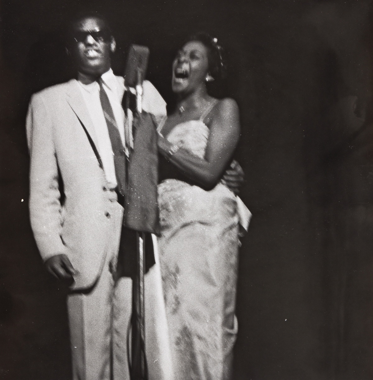 Washington, Dinah (1924-1963) and Ray Charles (1930-2004) Photograph by Carole Reiff (1934-1984).